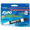 Expo® Low Odor Dry-Erase Markers, 4 Color Set, Chisel Tip