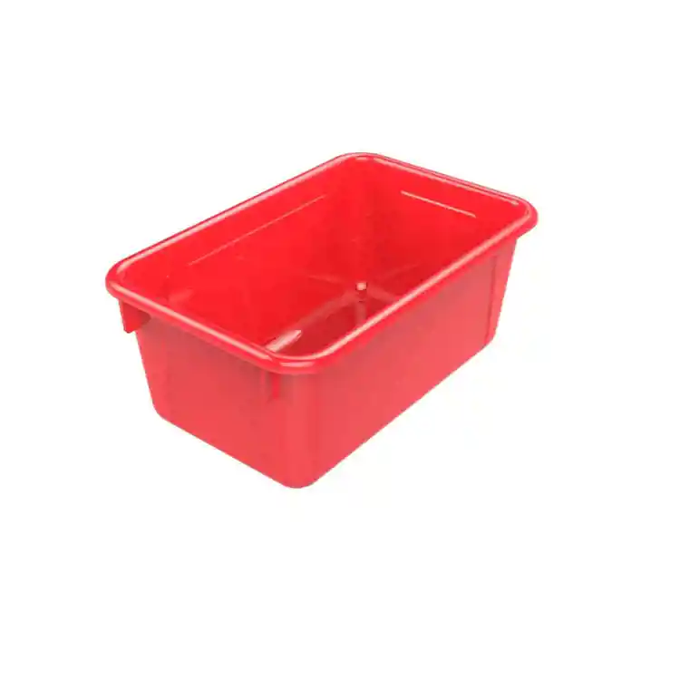 Small Cubbie Tray, Red