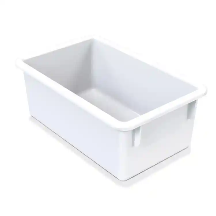 Small Cubbie Tray, White