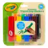 Crayola™ Washable Tripod Grip Markers, Set of 8