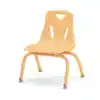 Berries® Stacking Chair with Powder-Coated Legs, Camel, 10"