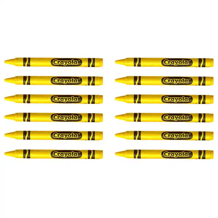 Crayola® Crayon Regular Refill, Yellow