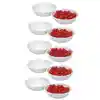 Family Style Dining Serving Bowls, 24 Pieces