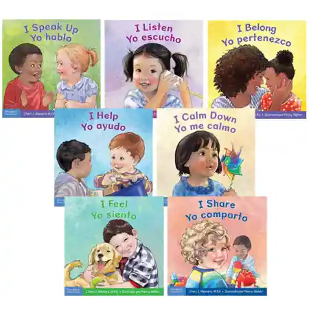 Toddler Social Skills Bilingual Board Book Set