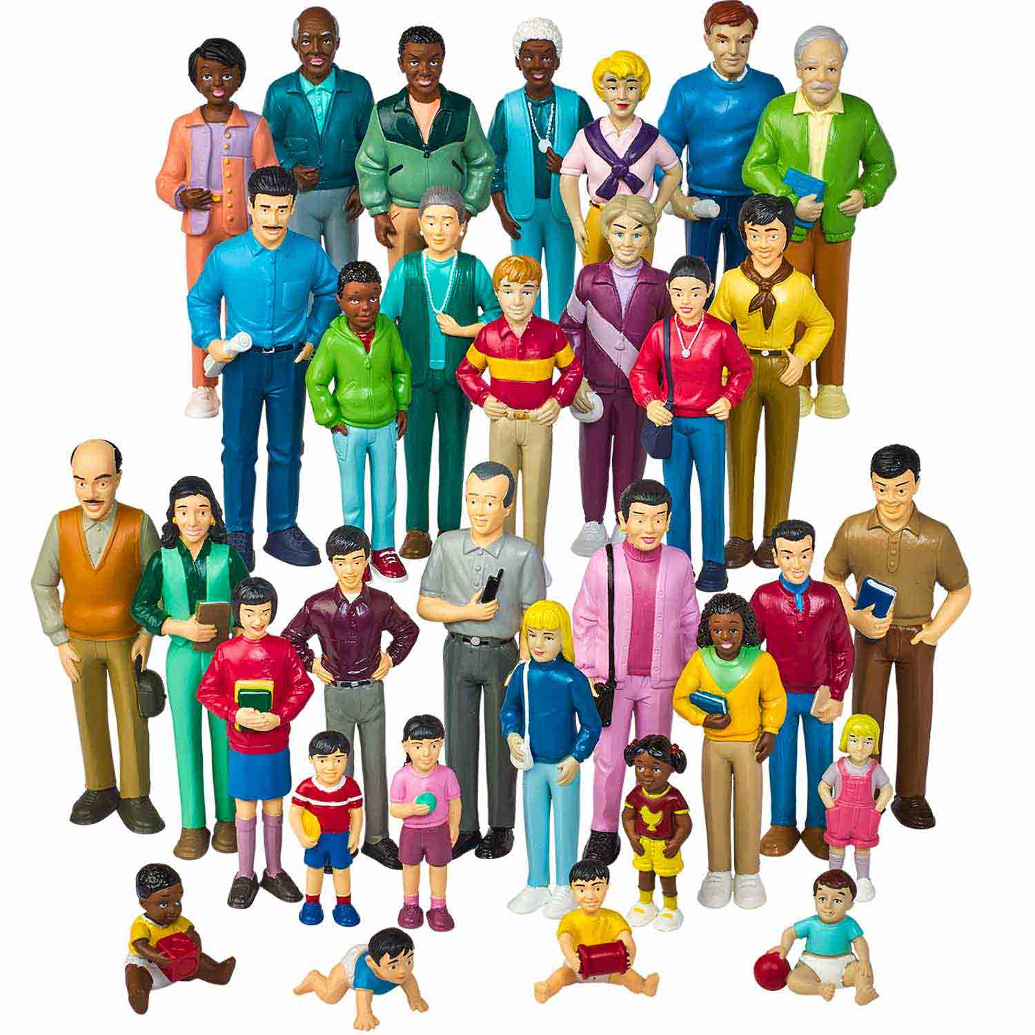 Pretend Play Families, Complete Set 