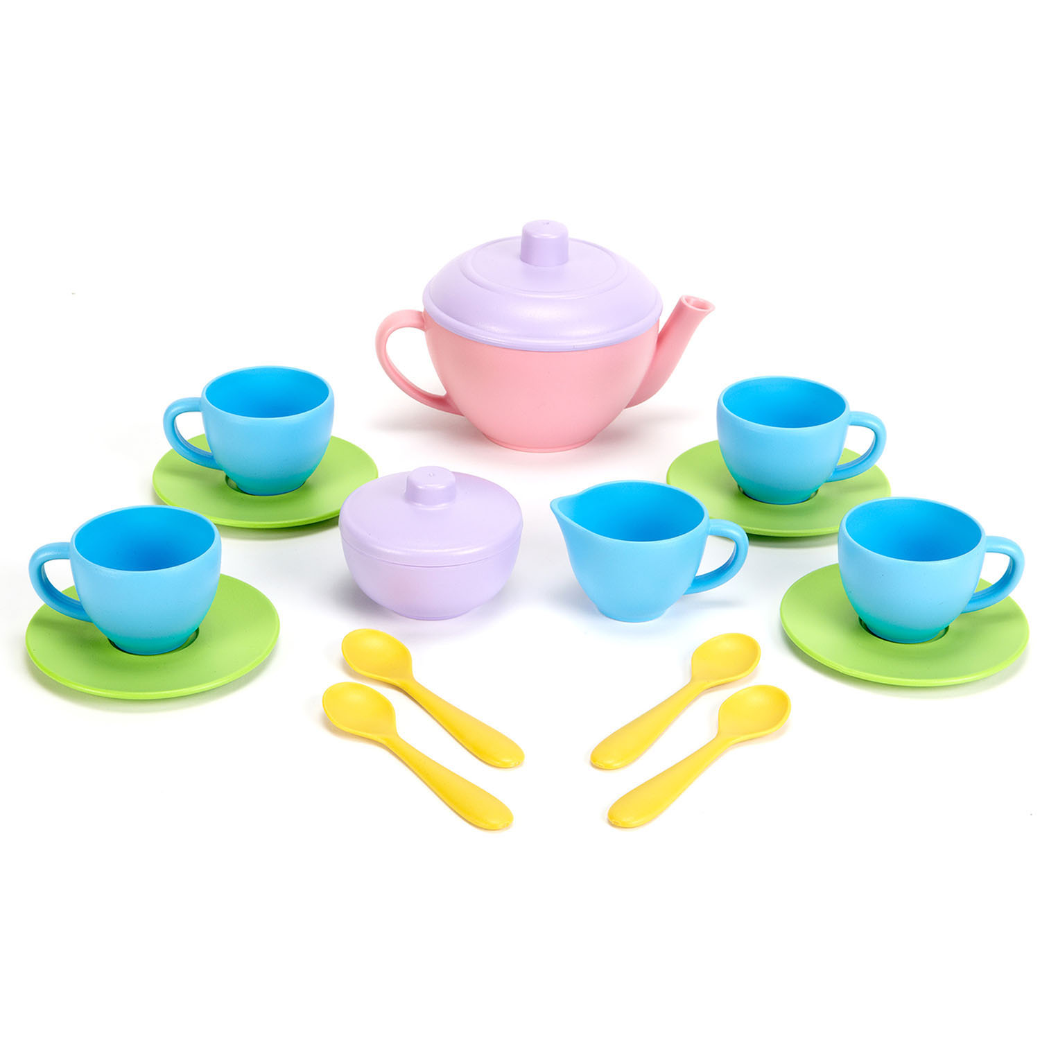 Green Toys™ Recycled Plastic Tea Set | Becker's School Supplies