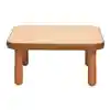 Angeles® BaseLine® Tables, Square 30" x 30", Caramel Brown, 14"