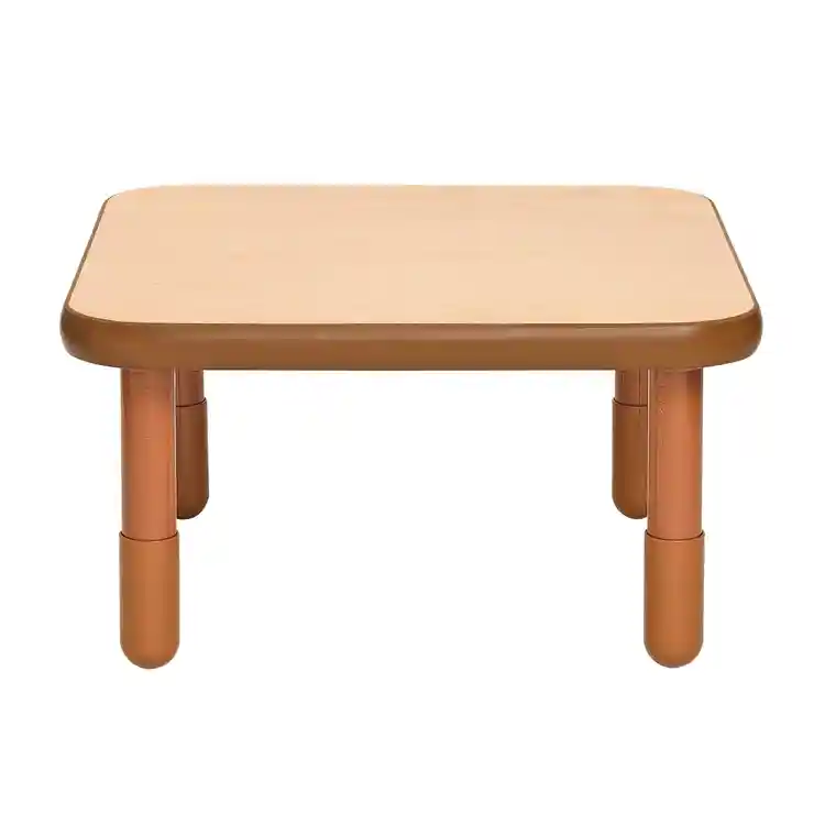 Angeles® BaseLine® Tables, Square 30" x 30", Caramel Brown, 16"