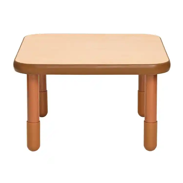 Angeles® BaseLine® Tables, Square 30" x 30", Caramel Brown, 18"