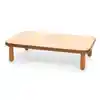 Angeles® BaseLine® Tables, Rectangle 30" x 48", Caramel Brown, 12"