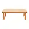 Angeles® BaseLine® Tables, Rectangle 30" x 48", Caramel Brown, 16"