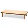 Angeles® BaseLine® Tables, Rectangle 30" X 60", Caramel Brown, 12"