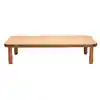 Angeles® BaseLine® Tables, Rectangle 30" X 60", Caramel Brown, 14"