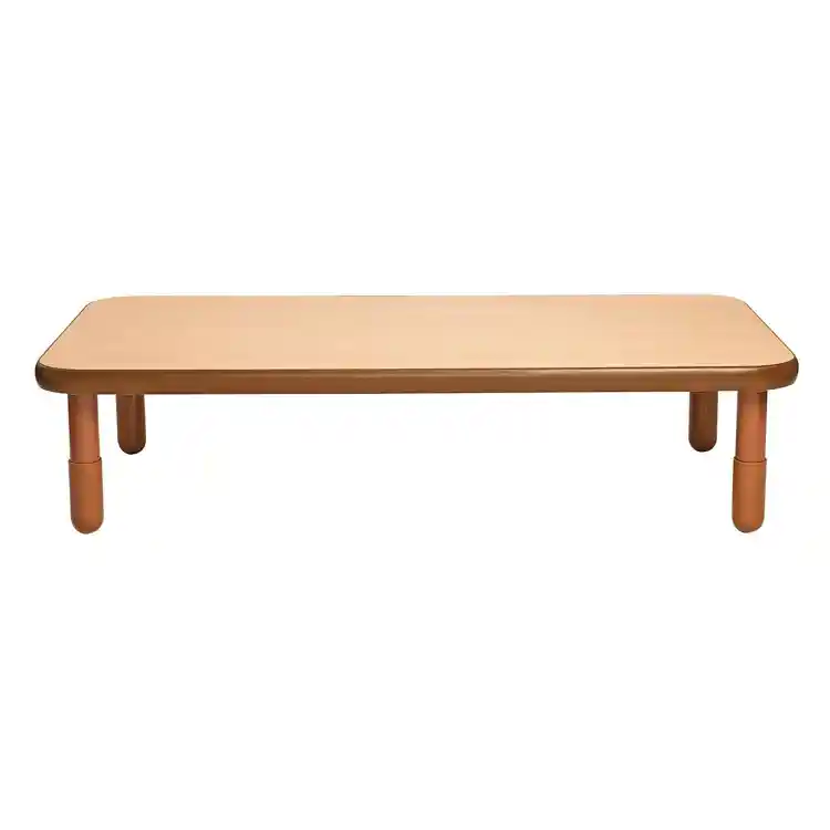 Angeles® BaseLine® Tables, Rectangle 30" X 60", Caramel Brown, 14"