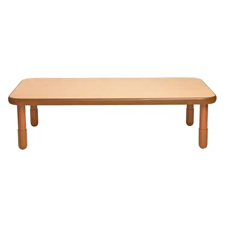 Angeles® BaseLine® Tables, Rectangle 30" X 60", Caramel Brown, 16"