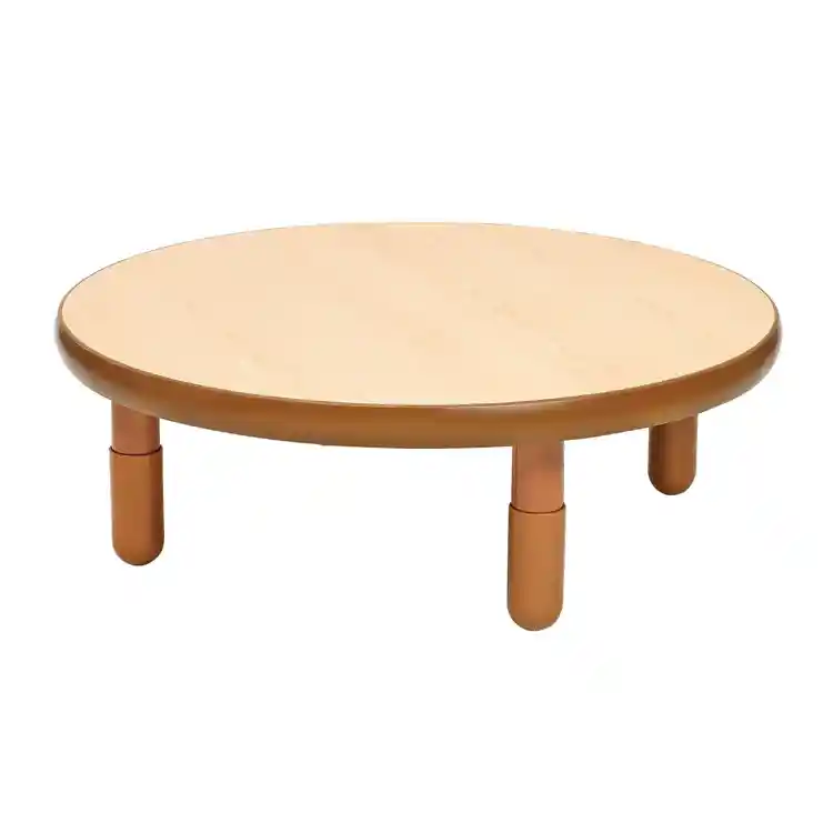 Angeles® BaseLine® Tables, Round 36", Caramel Brown, 12"