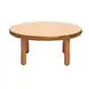 Angeles® BaseLine® Tables, Round 36", Caramel Brown, 16"