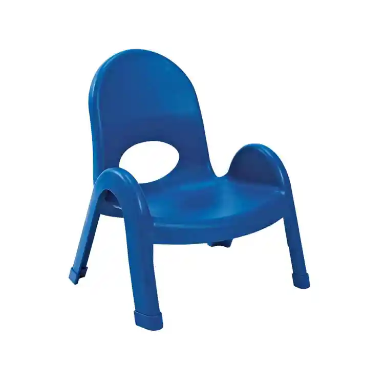 Angeles® Value Line® Stack Chairs, Royal Blue, 7"