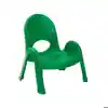 Angeles® Value Line® Stack Chairs, Shamrock Green, 7"