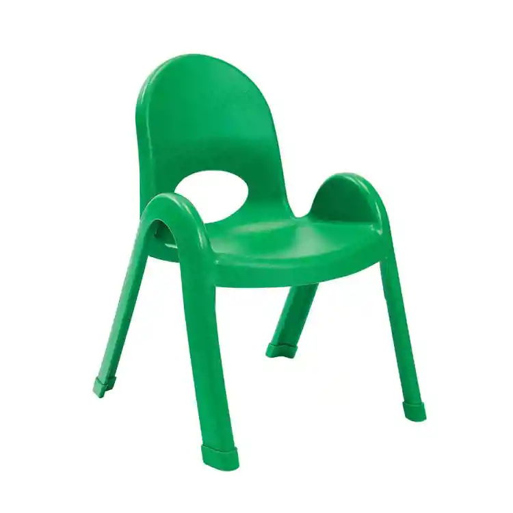 Angeles® Value Line® Stack Chairs, Shamrock Green, 11"