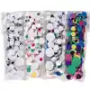 Artful Goods® Mixed Bag Wiggle Eyes, 500 pieces