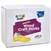 Artful Goods® Wood Craft Sticks, Jumbo Size, Natural