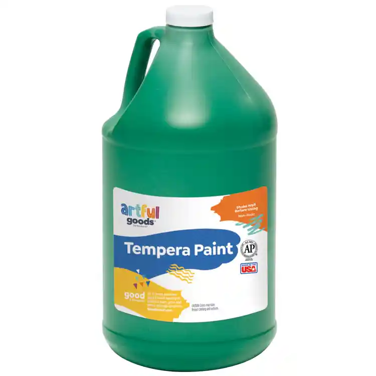 Artful Goods® Tempera Paint, Gallon - Green