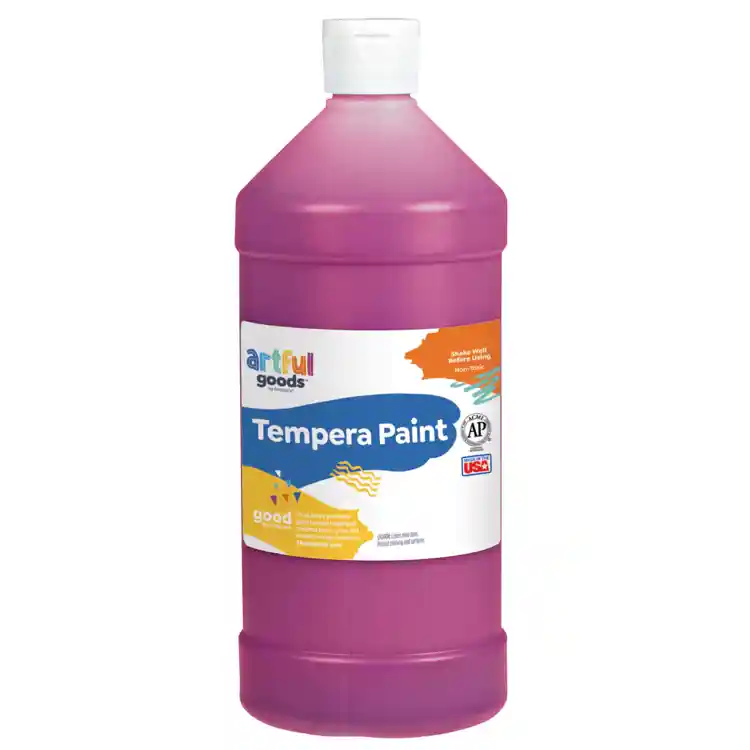 Artful Goods® Tempera Paint, Quart - Magenta