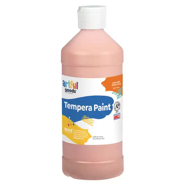 Artful Goods® Tempera Paint, Pint - Peach