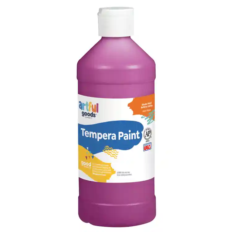 Artful Goods® Tempera Paint, Pint - Magenta