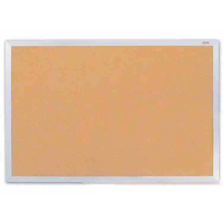 Standard Cork Bulletin Boards, 2' x 3', Aluminum