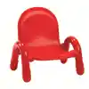 Angeles® BaseLine® Chairs, Candy Apple Red, 5"