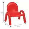 Angeles® BaseLine® Chairs, Candy Apple Red, 7"