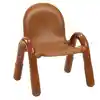 Angeles® BaseLine® Chairs, Caramel Brown, 9"