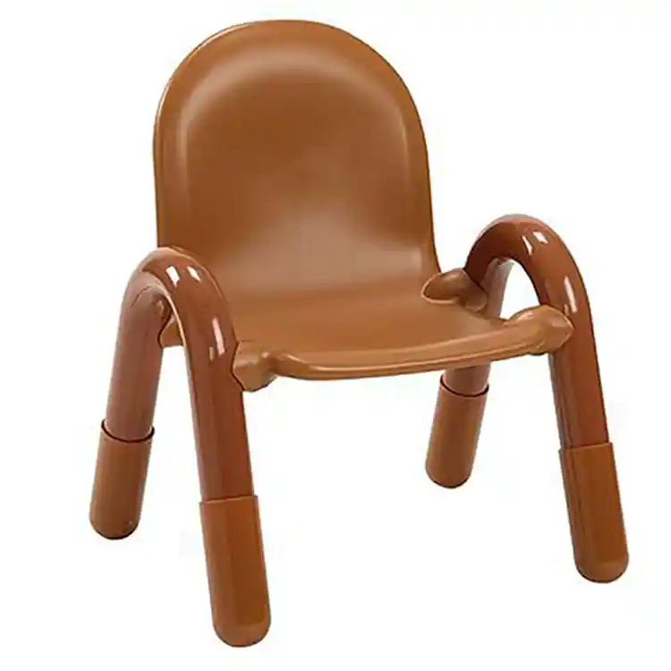 Angeles® BaseLine® Chairs, Caramel Brown, 9"