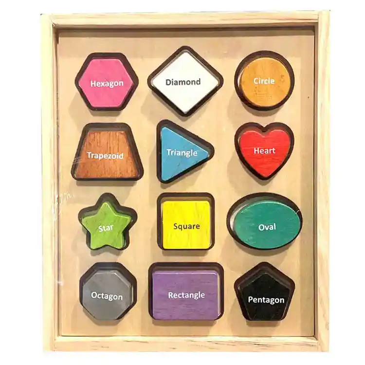 Wooden Shapes Puzzle 