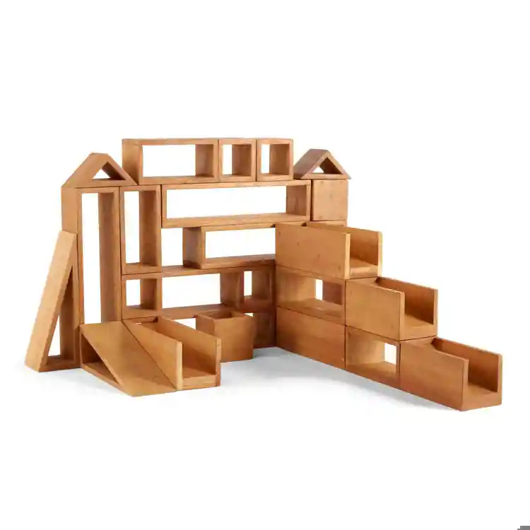 Outdoor Hollow Blocks, 24 Pieces