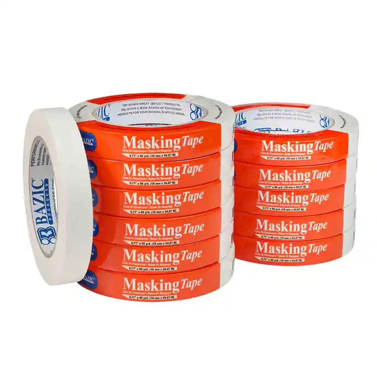 Masking Tape ¾W", 12 Rolls