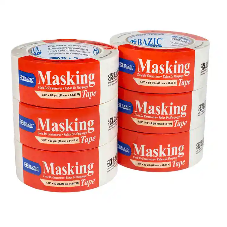 Masking Tape 2W", 6 Rolls