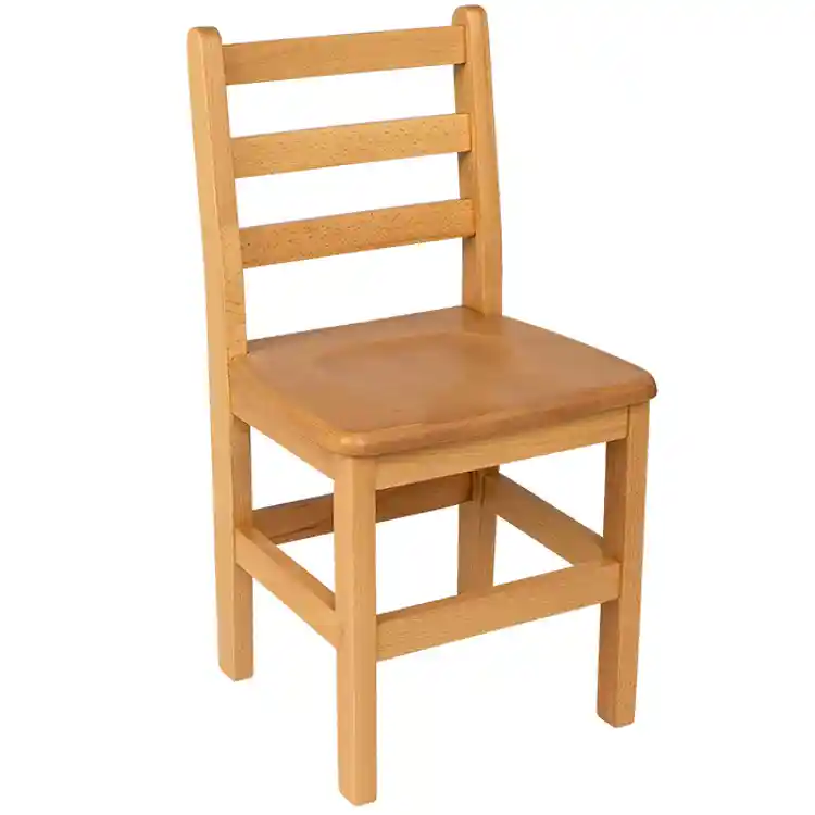 Ladderback Chairs Set, 14"