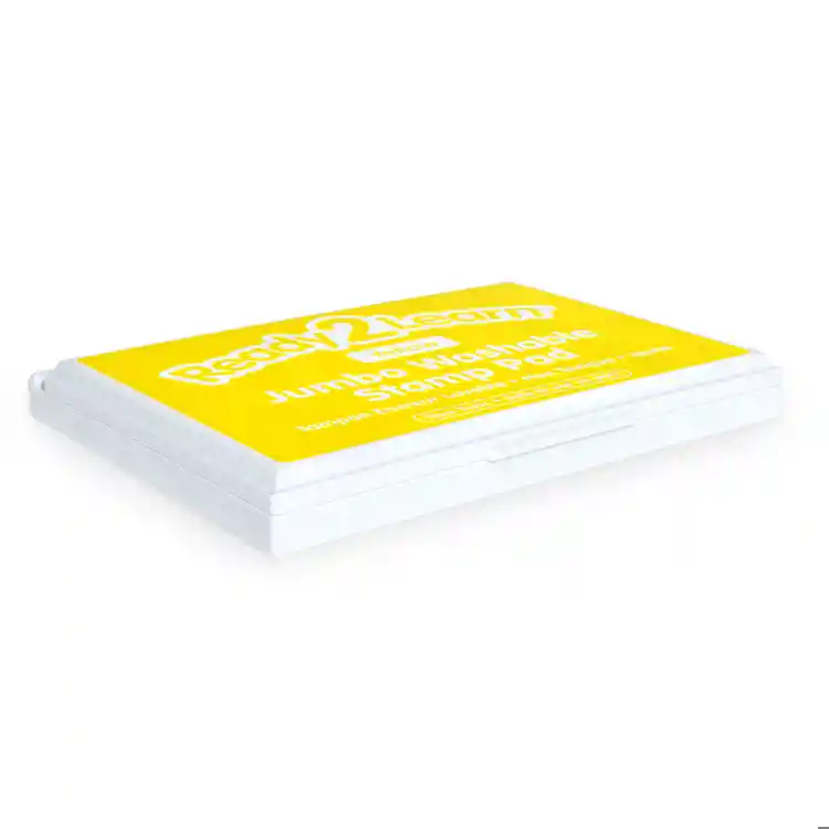 Jumbo Washable Stamp Pads, Yellow