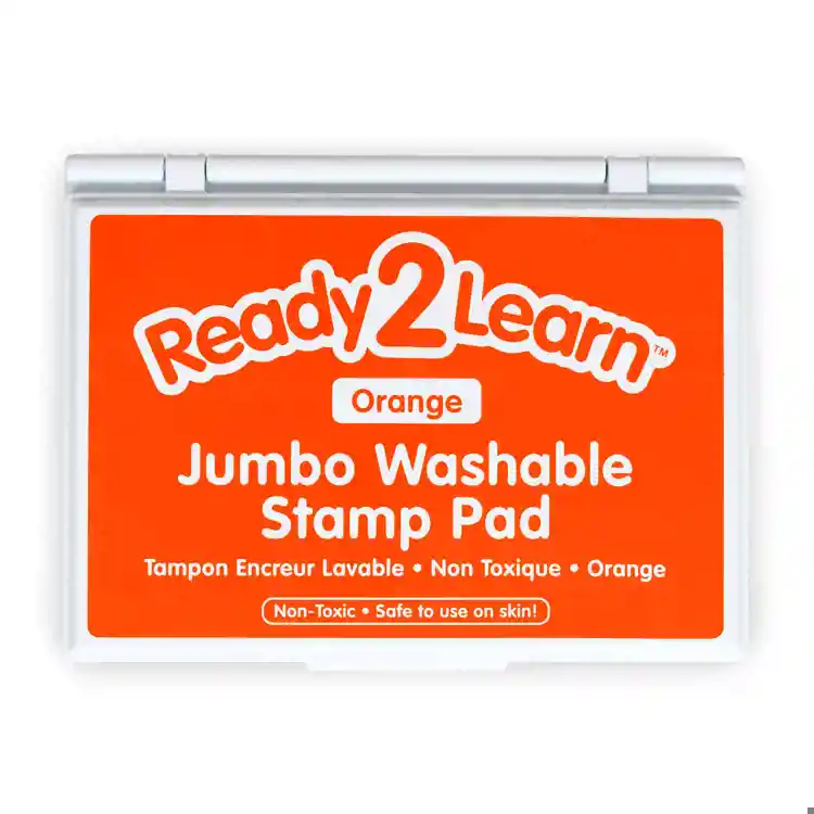 Jumbo Washable Stamp Pads, Orange