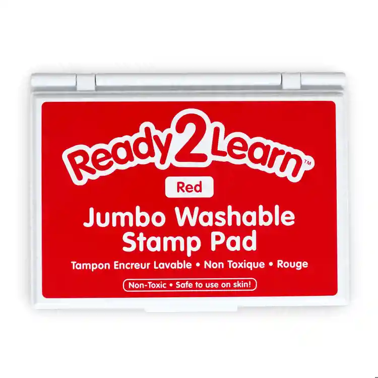 Jumbo Washable Stamp Pads, Red