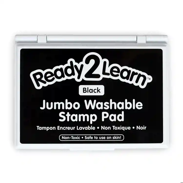 Jumbo Washable Stamp Pads, Black