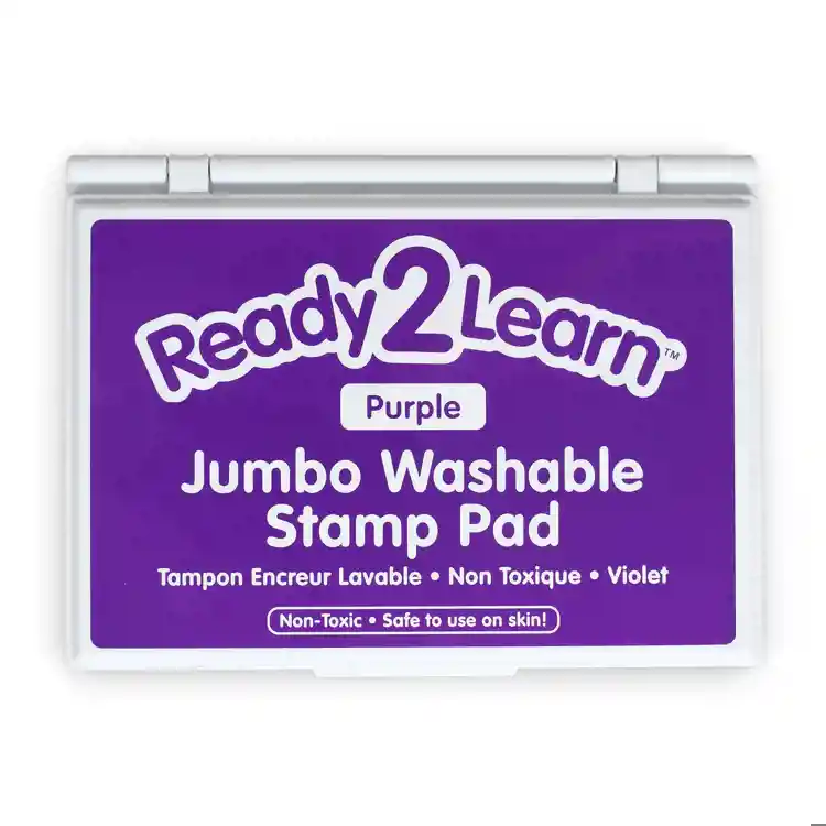 Jumbo Washable Stamp Pads, Purple