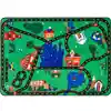 Cruisin' Around The Town Classroom Rug, Rectangle 6' x 9'