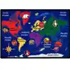 World Explorer Classroom Rug, Rectangle 5'10" x 8'4"