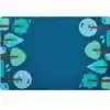 KIDSoft™ Tranquil Trees Rug, Blue, Rectangle 7'6" x 12'