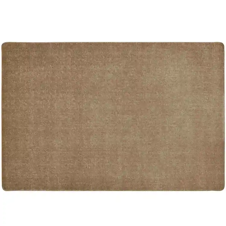 Mt. St. Helens Solid Color Classroom Carpet Collection, Sahara, Rectangle 7'6" x 12'