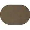 Mt. St. Helens Solid Color Classroom Carpet Collection, Mocha, Oval 8'3" x 11'8"